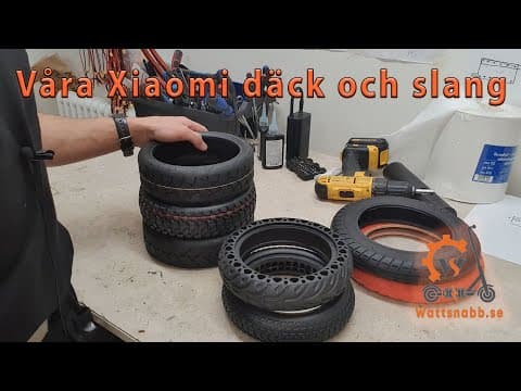 I videon under finns dessa däck 5:16 in i videon